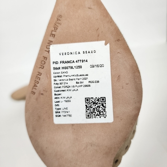 Veronica Beard franca kittwn heels, size 6, nwt - Picture 7 of 8